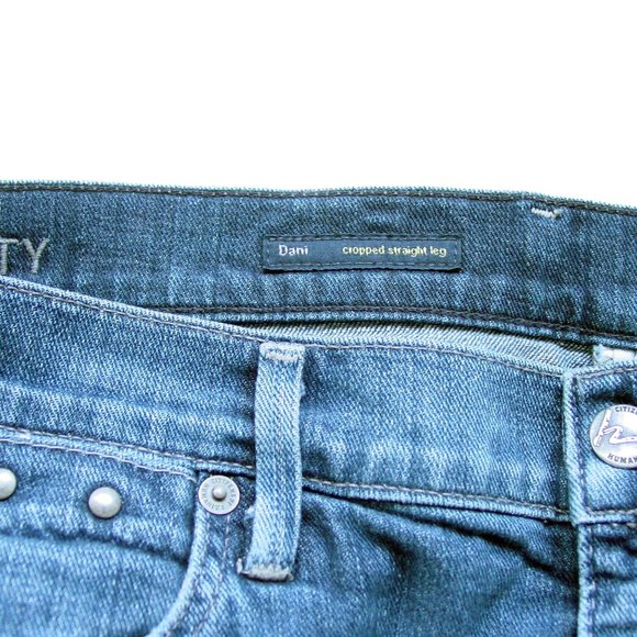 CITIZENS of HUMANITY Dani Cropped Cuffed Straight Jeans Women's 29 - Picture 5 of 8